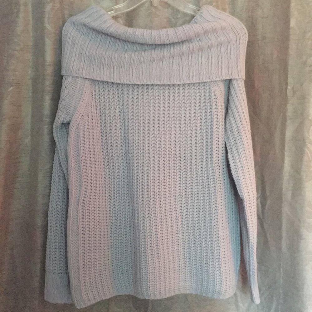 Chunky Off-the-Shoulder Sweater